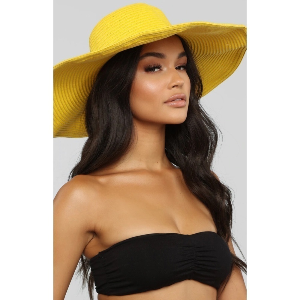 San Diego Hat Company Green Straw Giant Floppy Sun Hat - Picture 8 of 8